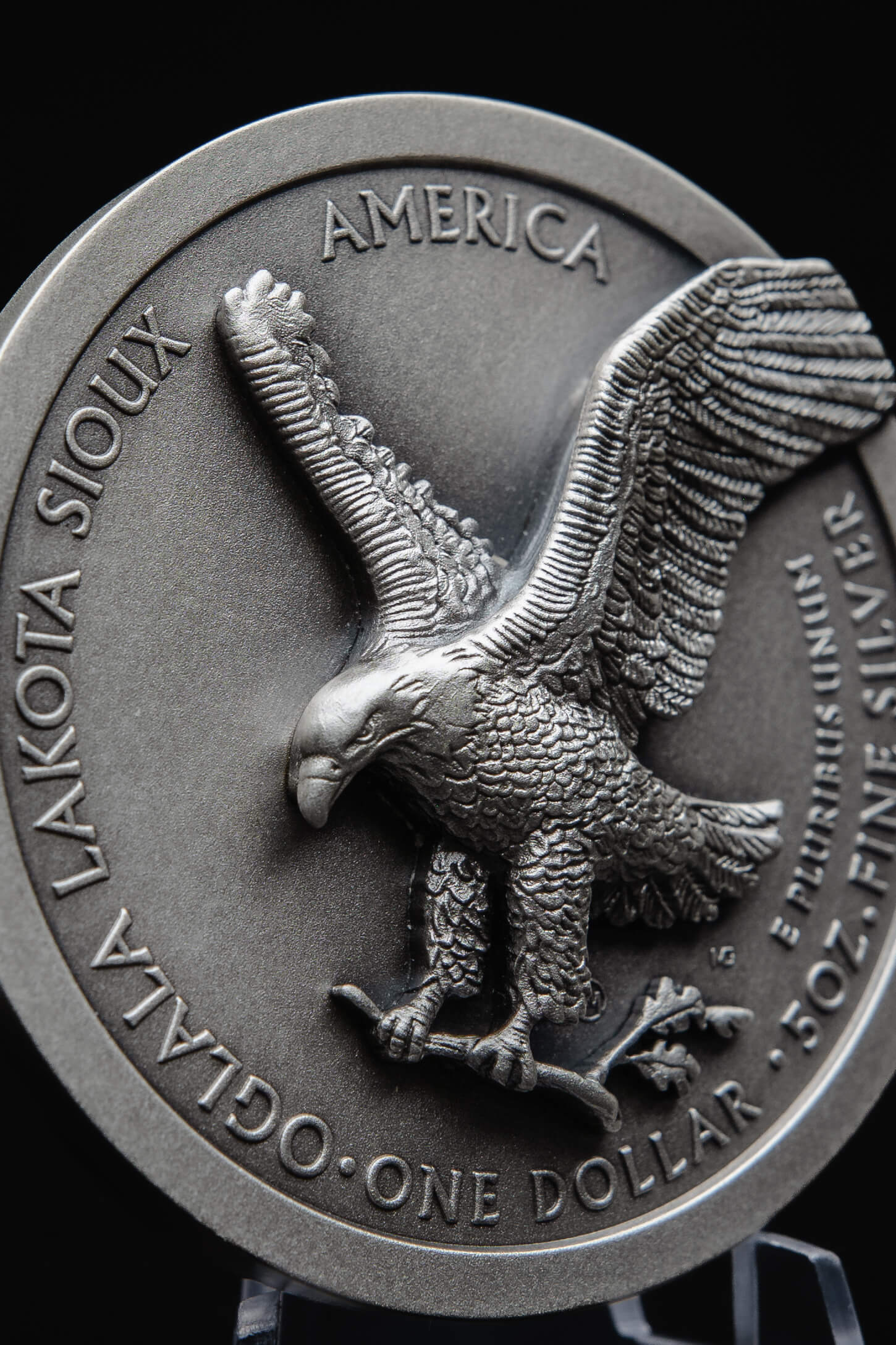 2025 $1 5 oz Silver Eagle Type 2 Coming to Life NGC MS70 Antiqued Advanced Releases Gaudioso Signed X Mint Label