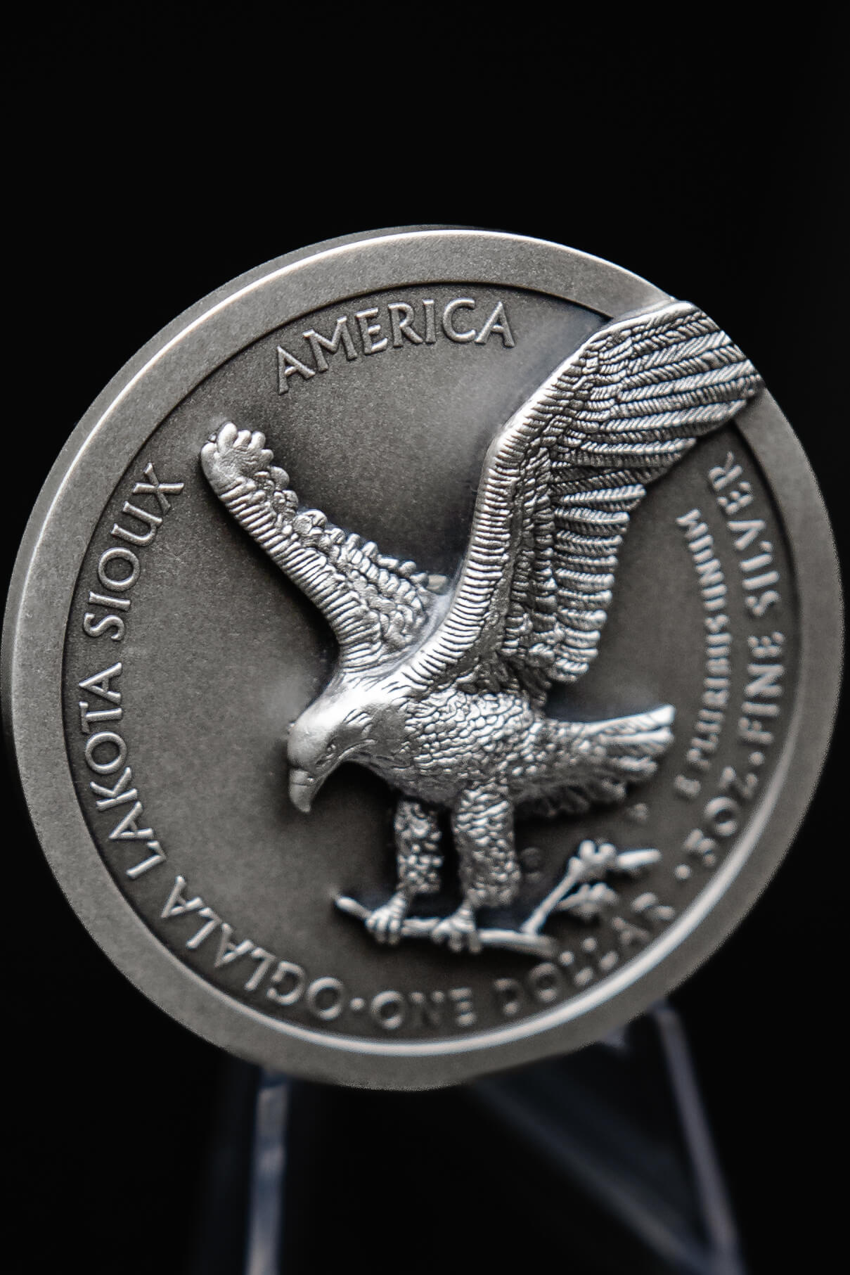 2025 $1 5 oz Silver Eagle Type 2 Coming to Life NGC MS70 Antiqued Advanced Releases Gaudioso Signed X Mint Label