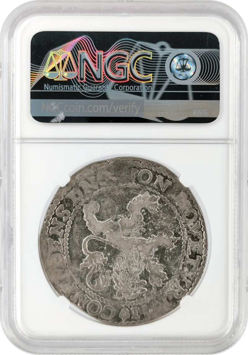 Netherlands 1LD Lion Dollar NGC VF30 