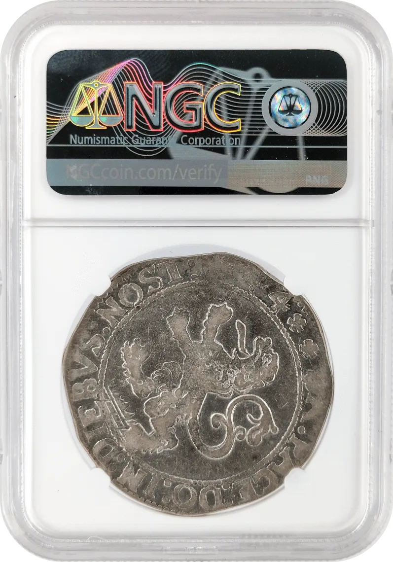 Netherlands 1LD Lion Dollar NGC VF35