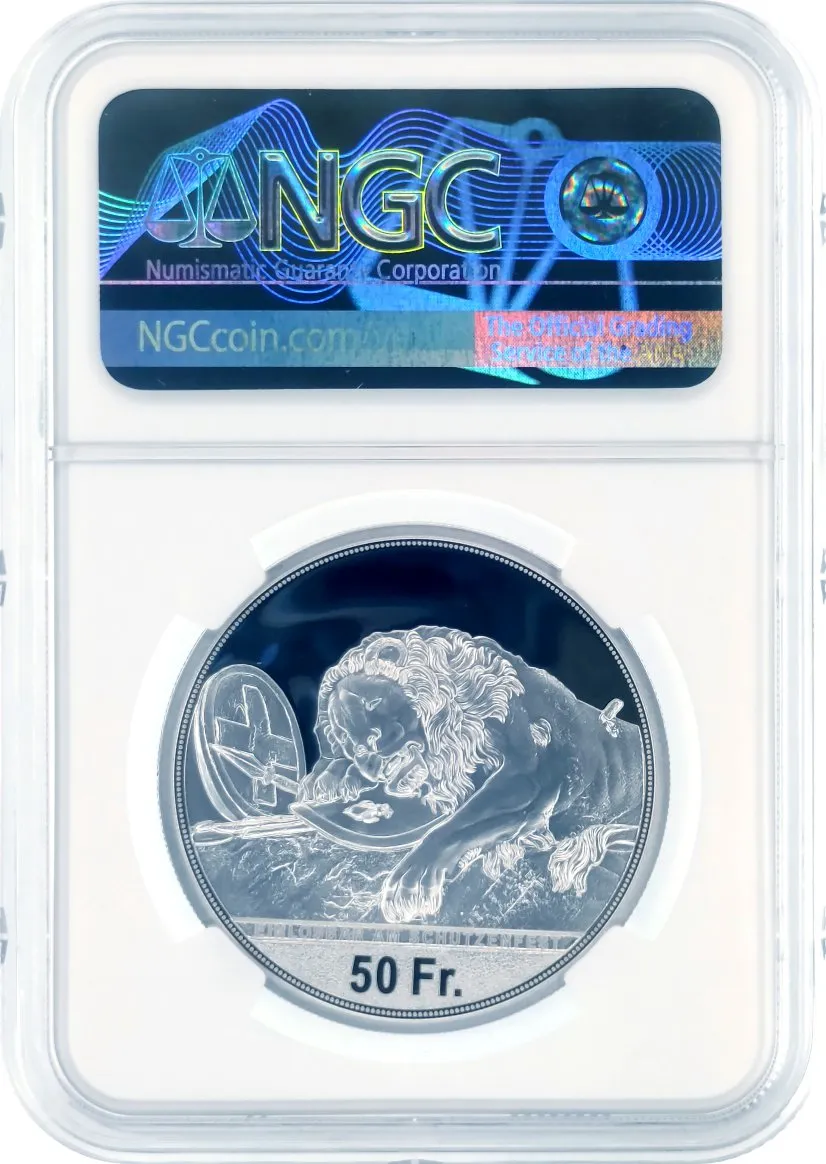 2021 Switzerland Swiss Shooting Festival Silver 50F Hab-112a NGC PF69 UCAM