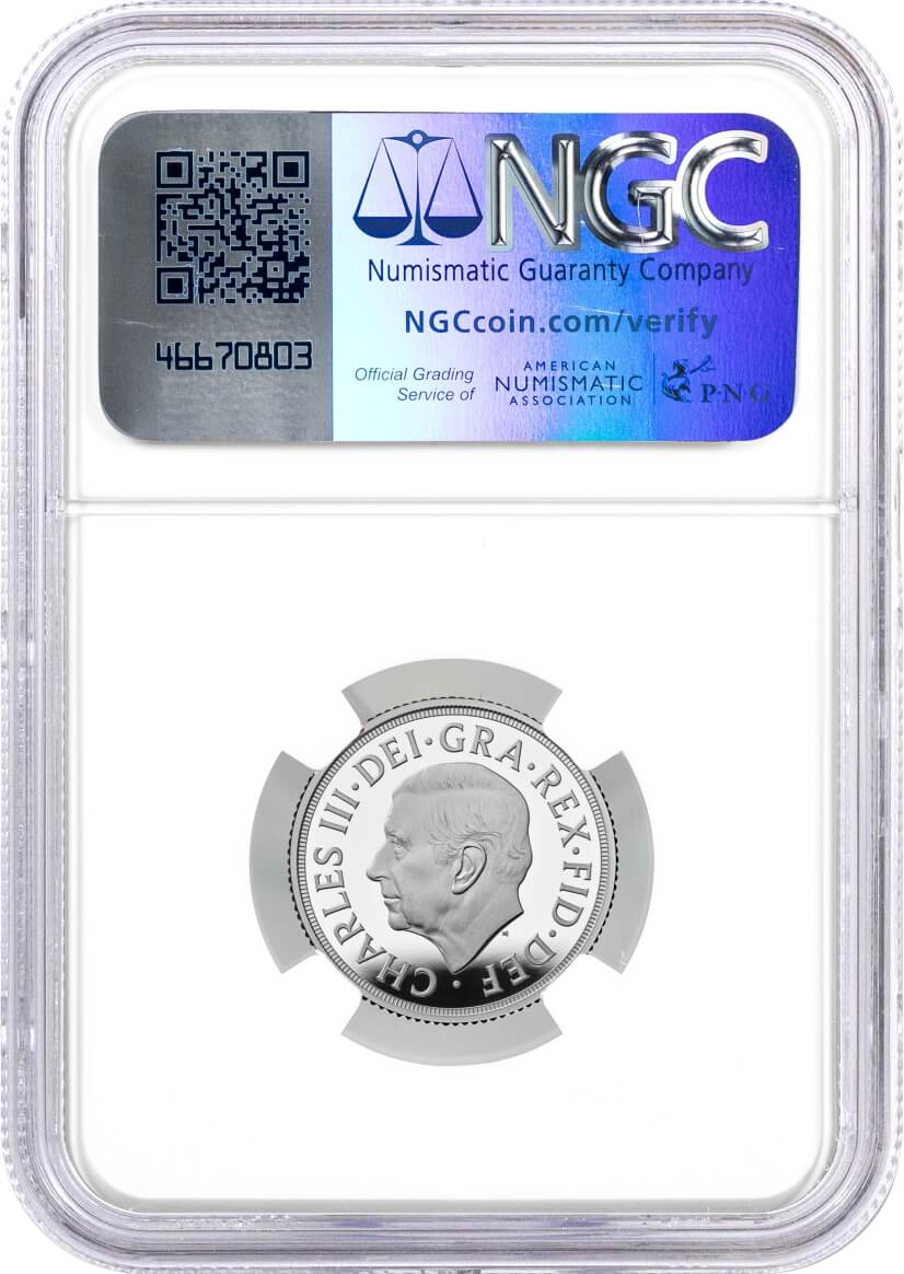 2025 G. Britain 1 Sov Silver Proof & Proof w/ Privy 2-Coin Set NGC PF70 UCAM Advance Releases Jennings/Jessop Signed with Display Case