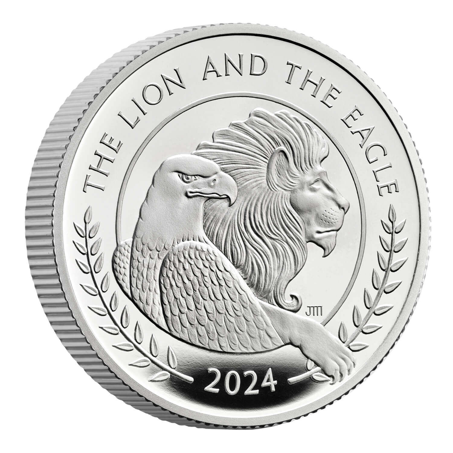2024 G. Britain Proof Silver Lion and Eagle 4-Coin Fractional Set in OGP