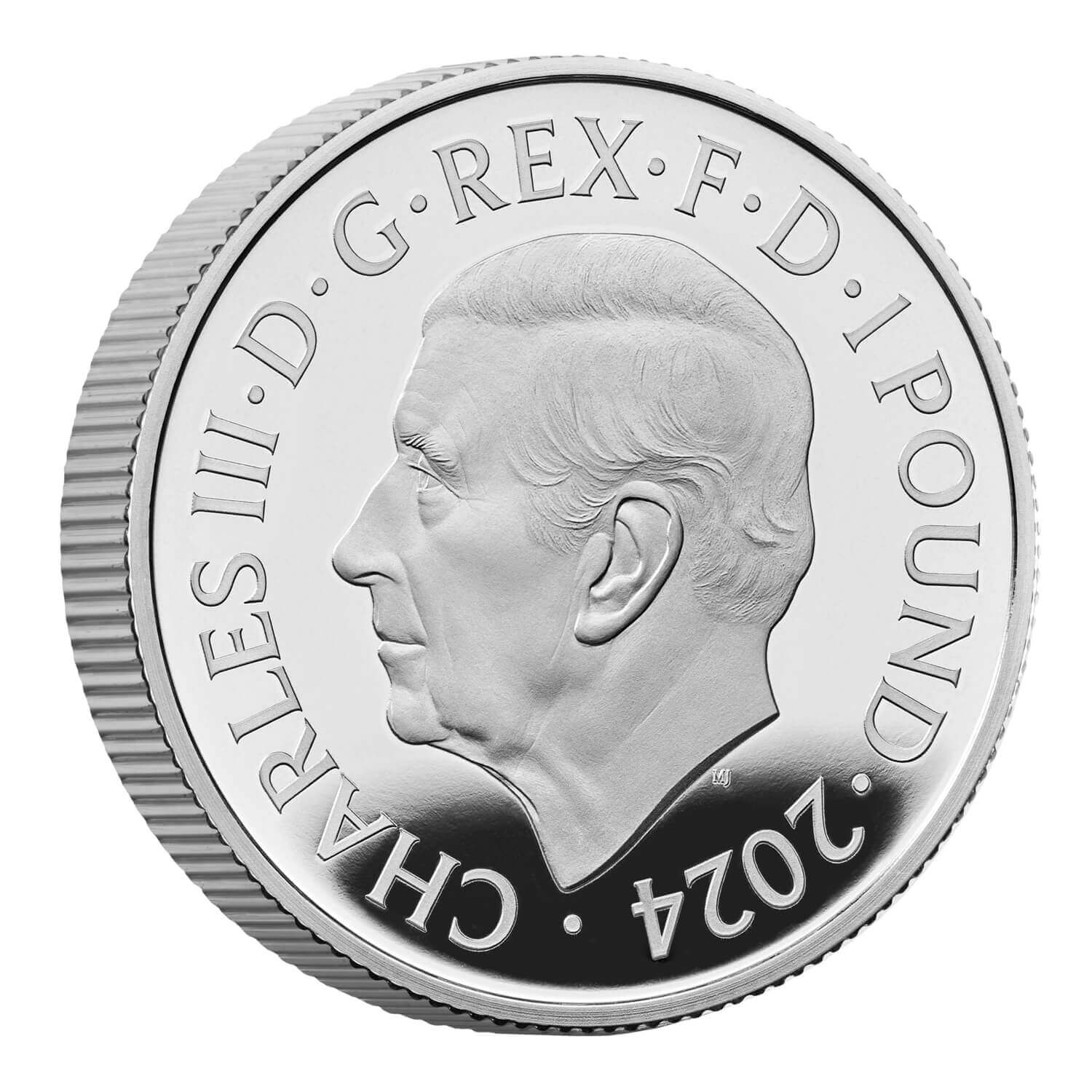 2024 G. Britain Proof Silver Lion and Eagle 4-Coin Fractional Set in OGP