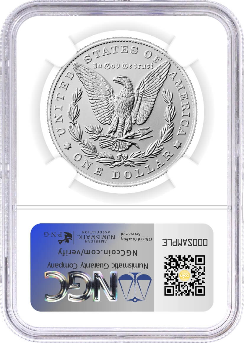 2024 $1 Uncirculated Silver Morgan Dollar and Peace Dollar 2 Coin Set NGC MS70 Advance Releases Ryder Signed US Mint Designer Series