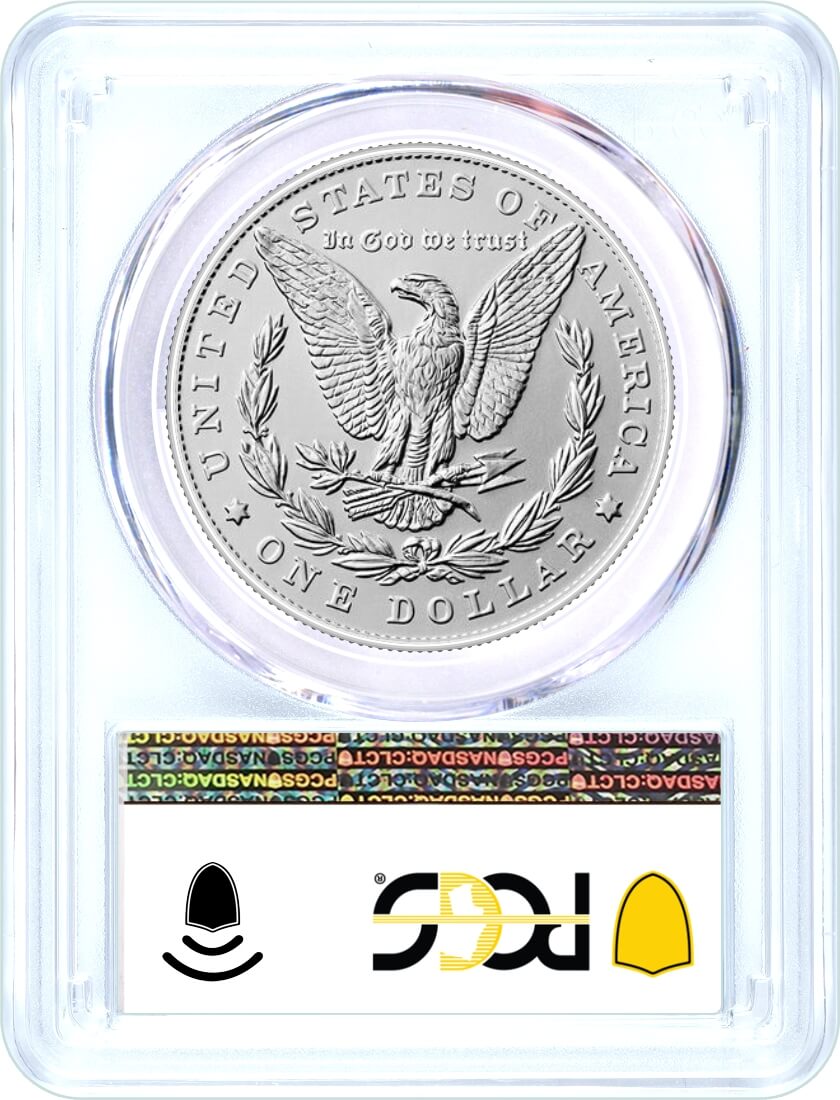 2024 $1 Uncirculated Silver Morgan Dollar and Peace Dollar 2 Coin Duo PCGS MS70 First Day of Issue Silver Dollar Label