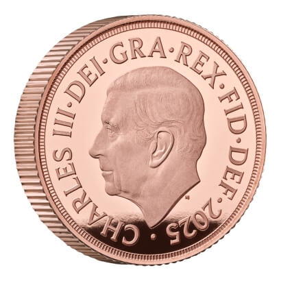 2025 G. Britain Piedfort Sovereign Rose Gold Proof Royal Arms NGC PF70 UCAM Advance Releases Jennings Signed 