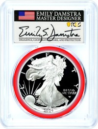 2024 S $1 Limited Edition Silver Proof Set Silver Eagle PCGS PR70 DCAM Advanced Release Damstra Signed Mint Designer Series with 7 Coin Bonus