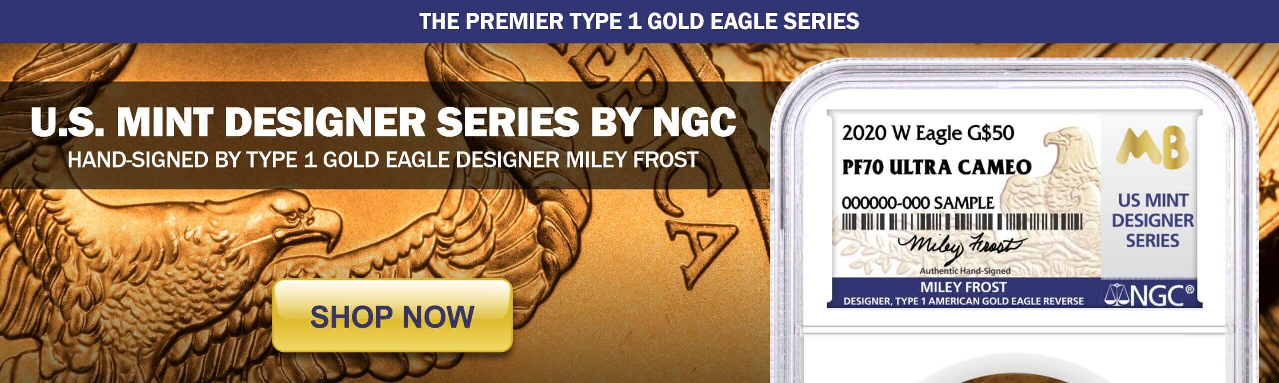 Miley Frost (Busiek) Signed U.S. Mint Designer Series 