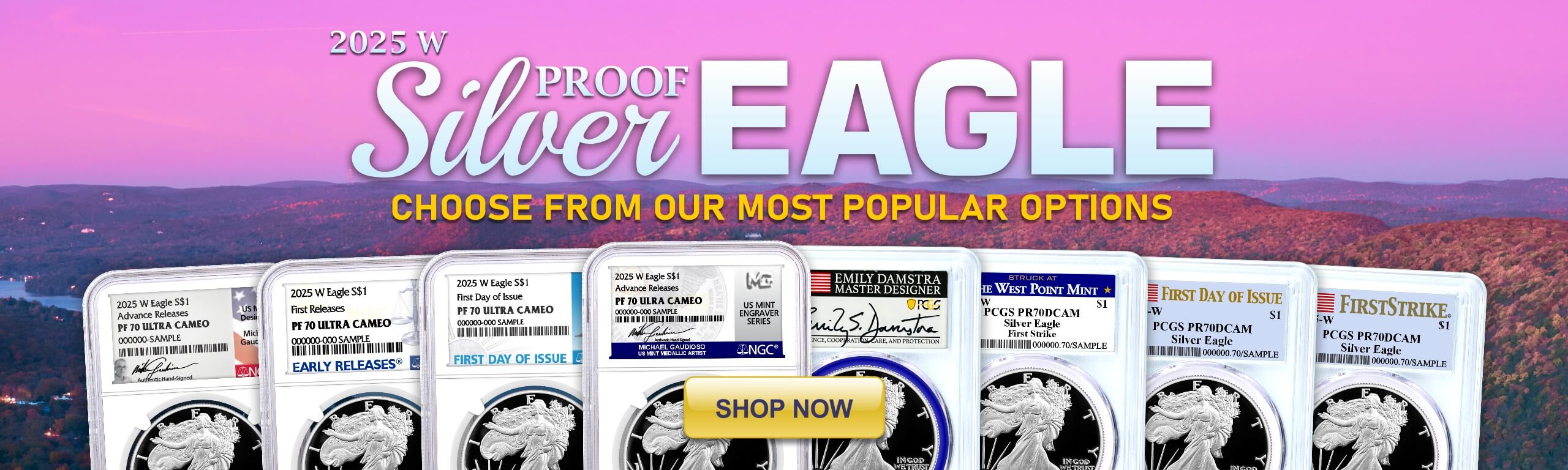 2025 W Proof Silver Eales